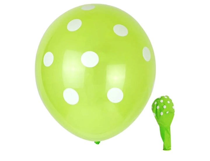 Globo lunares verde x50