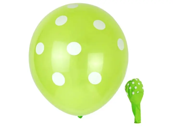 Globo lunares verde x50