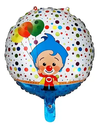Globo plim plim redondo 18"