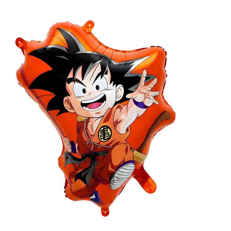 Globo con forma dragon ball grande