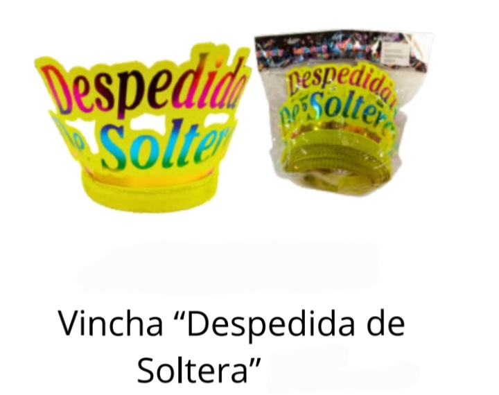 Vincha despedida de soltera