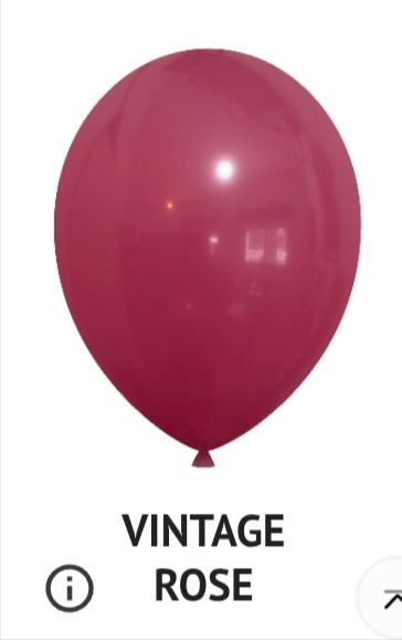 Globo vintage rose R12 x 50