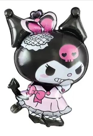 Globo grande kuromi melody cinnamorrol