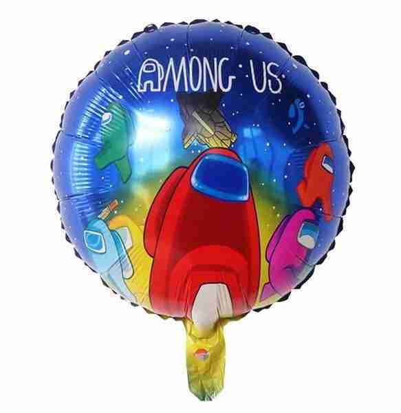 Globo redondo amongs 18"
