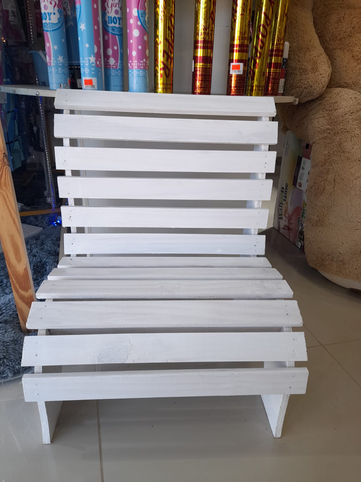 Alquiler Banquito decoración
