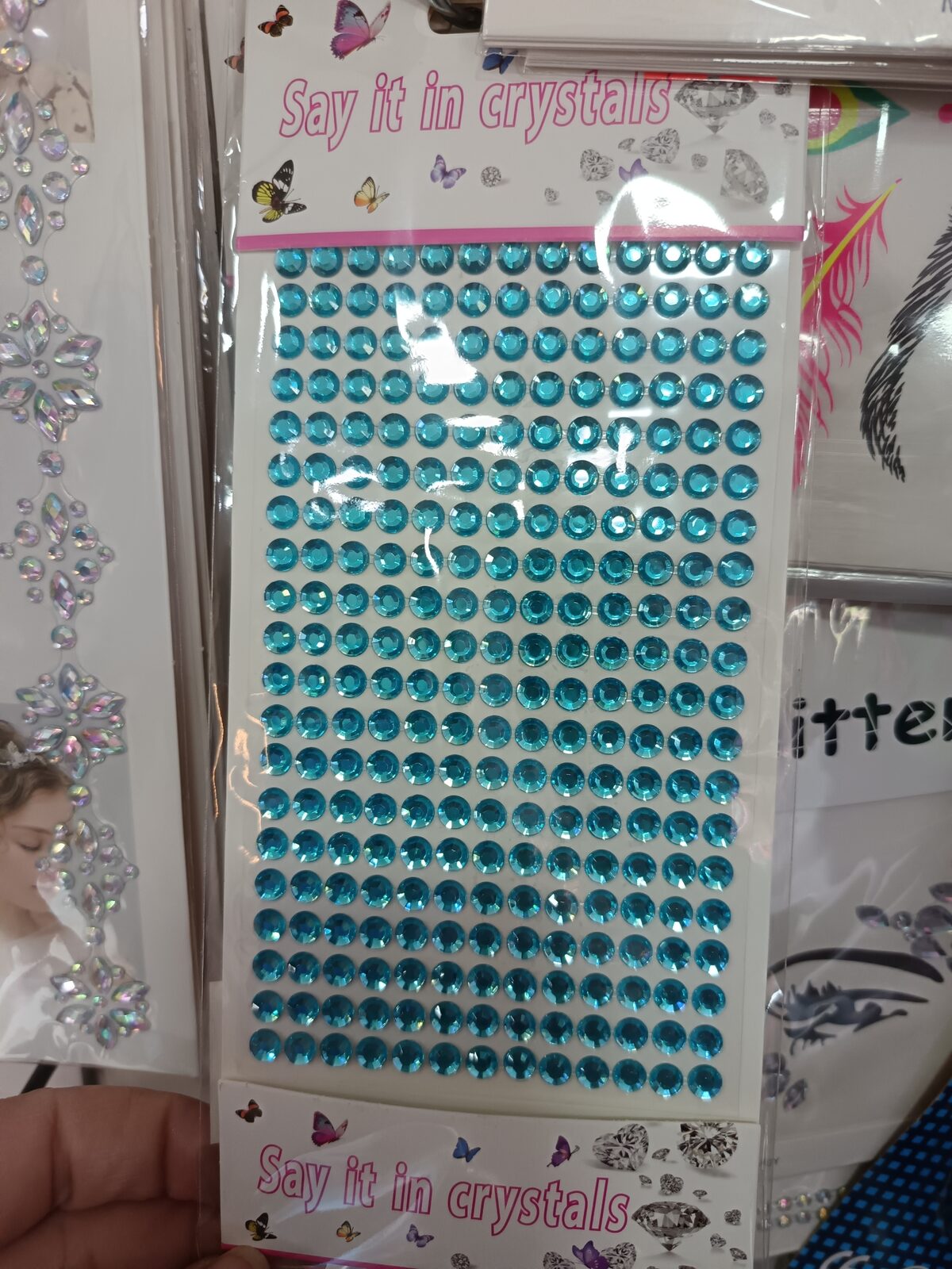 Brillos stiker para fiestas  manualidades perlitas piedritas