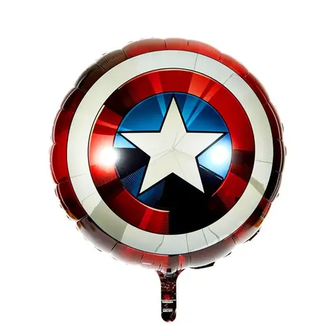 Globo redondo capitán América 18"