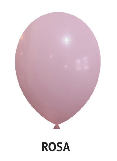 Globo Rosa Pastel R10 x50