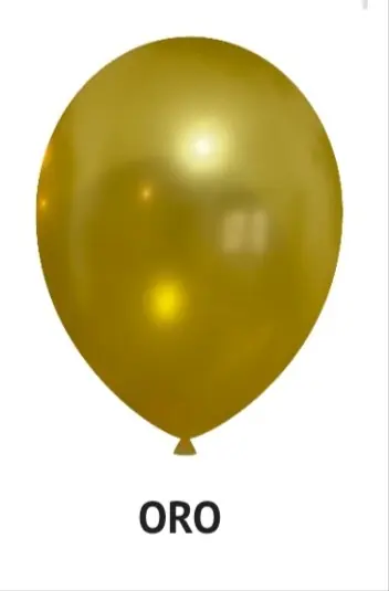 Globo Perlado Oro R12 x50