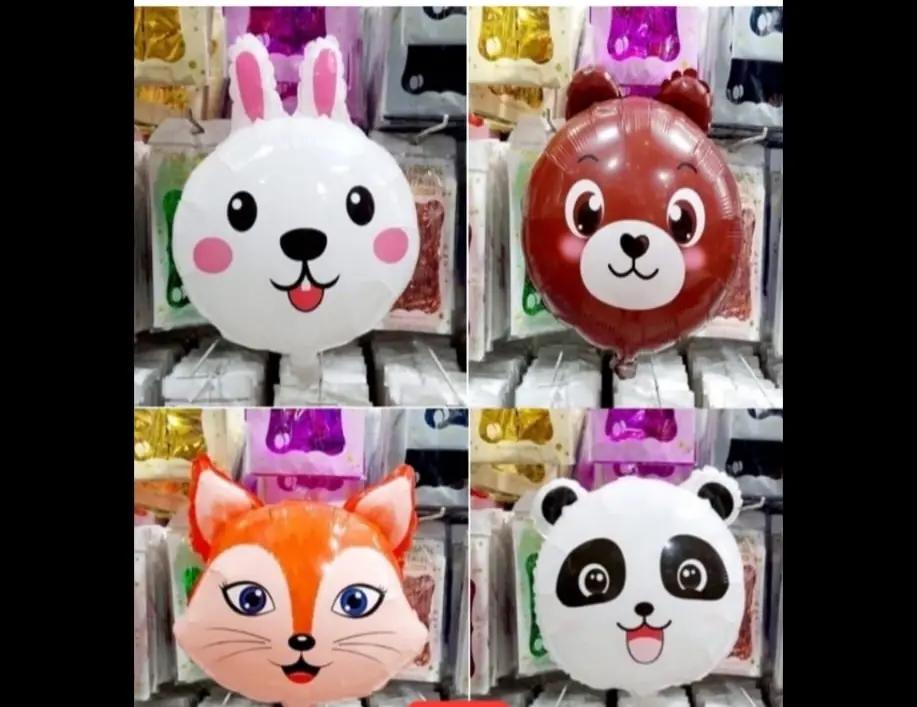 Globo animales del bosque 18"