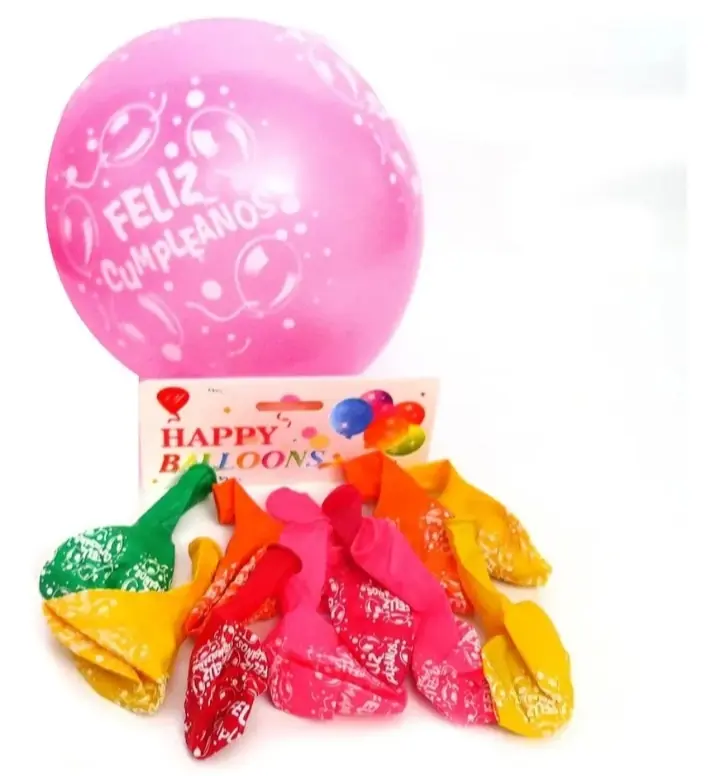 Globo feliz cumpleaños