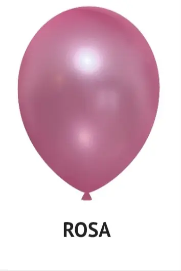 Globo Perlado Rosa R12 x 50
