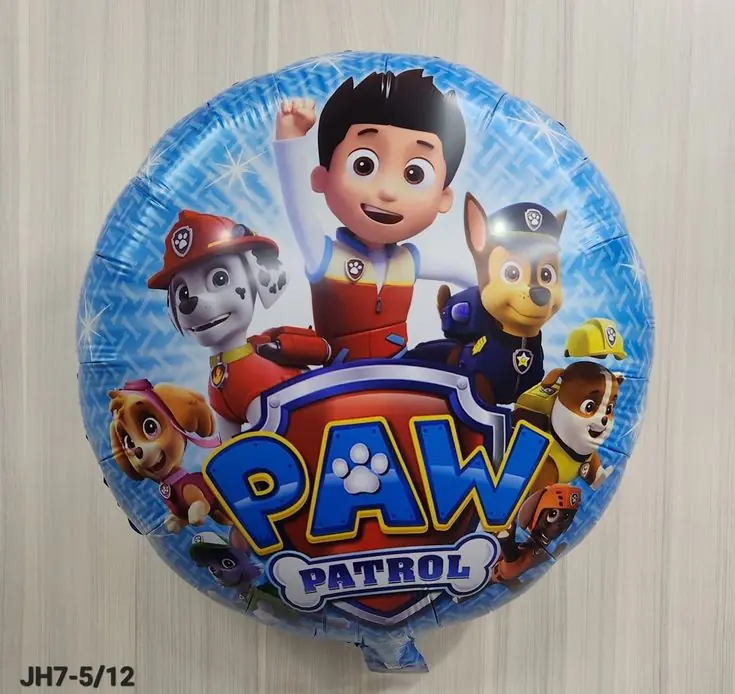 Globo redondo Paw patrol 18"