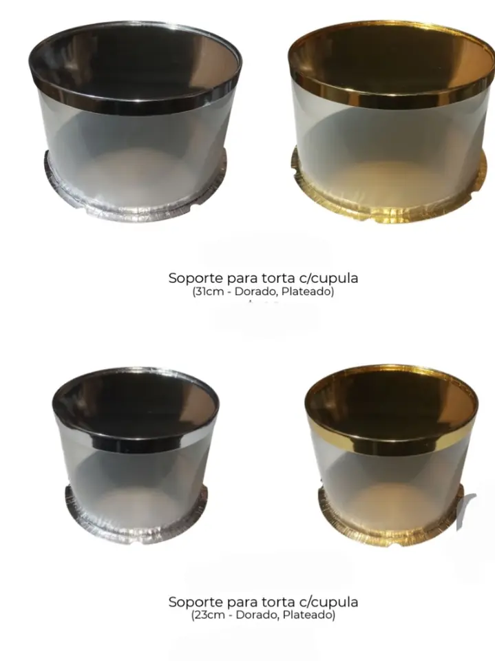 Soporte torta con cupula 31cm