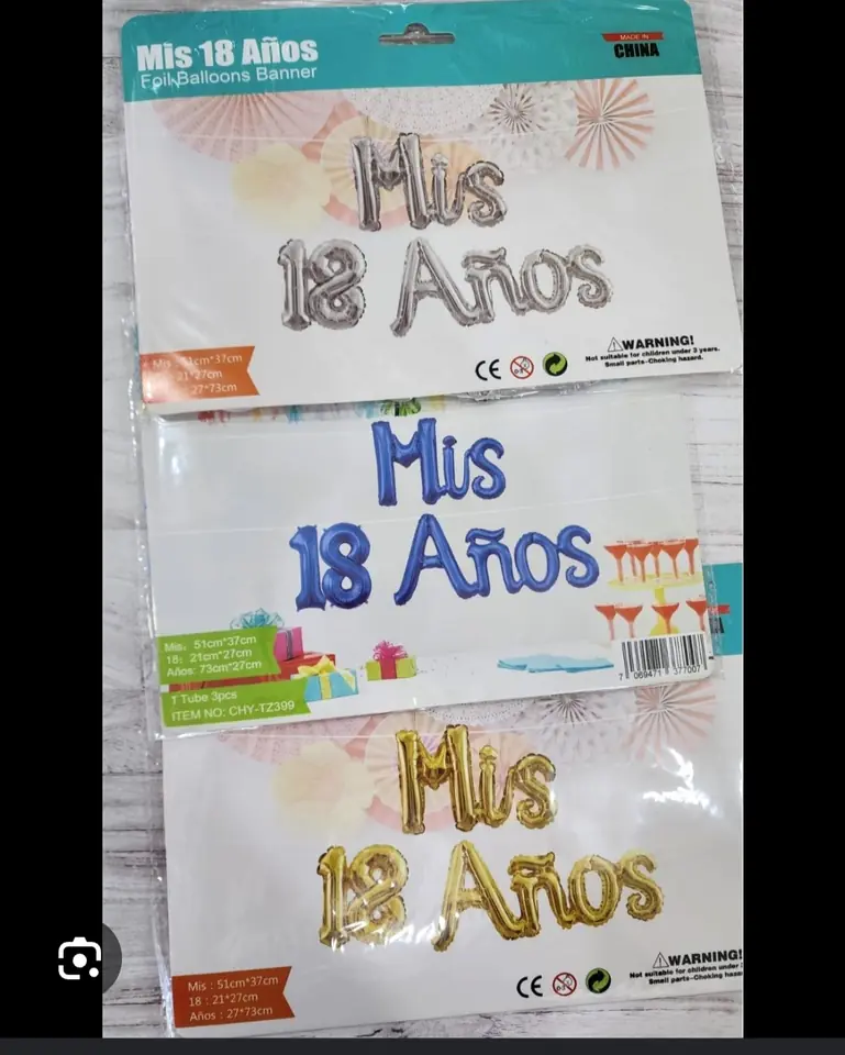 Globo mis 18 años