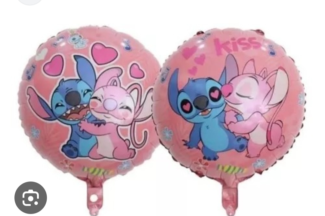 Globo redondo Stich 18"