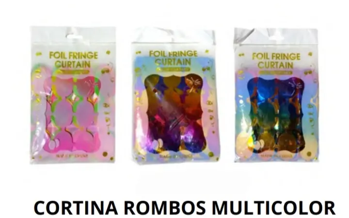 cortina Rombos Multicolor