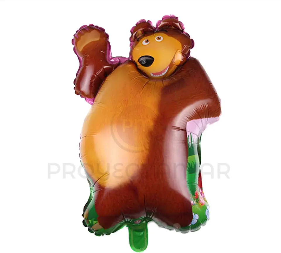 Globo grande  oso ( masha y el oso)