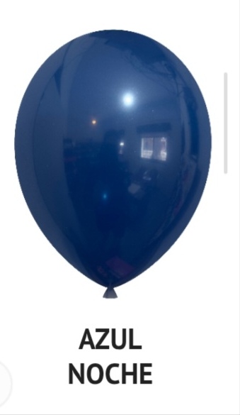 Globo azul noche R12 x50