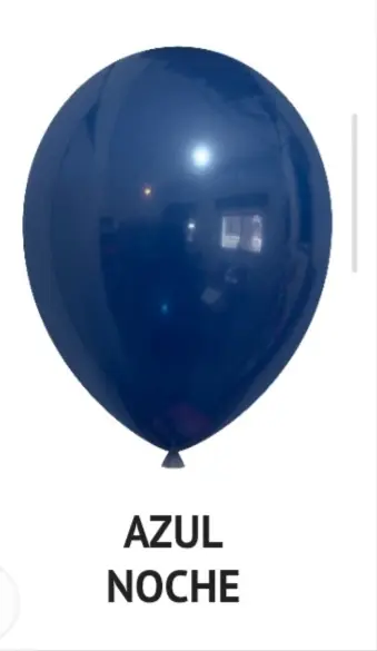 Globo azul noche R12 x50