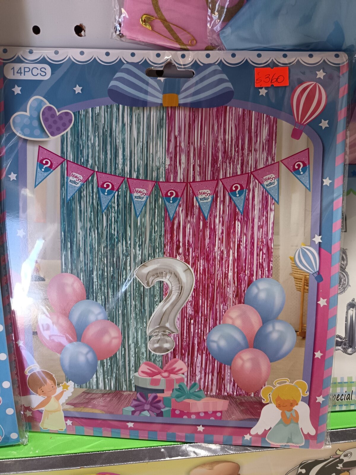 Pack baby shower kit decoración revelación género