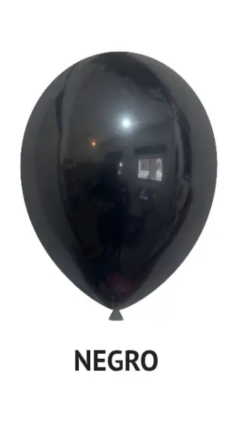 Globo R5 negro x50