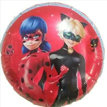 Globo ladybug redondo 18"