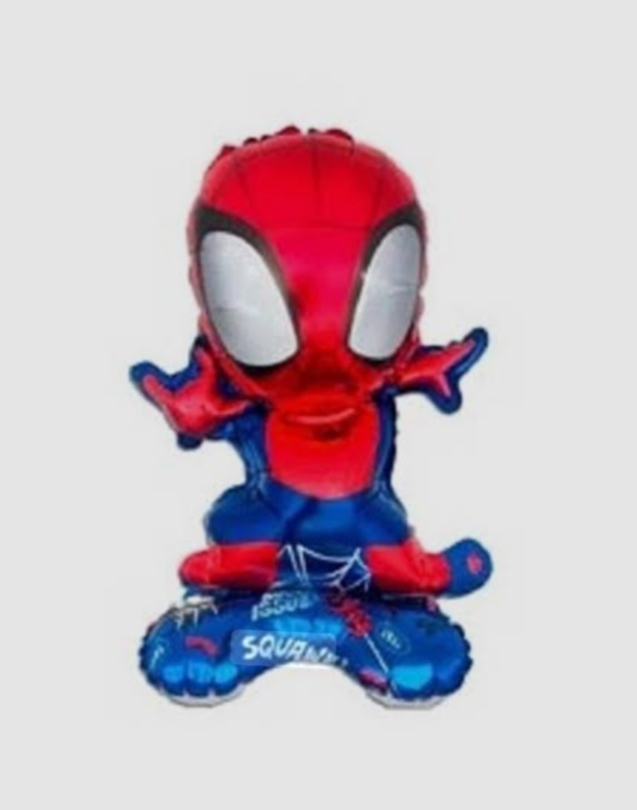 Globo spiderman 22" con base