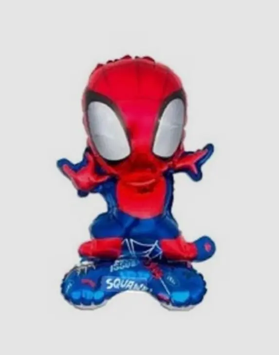 Globo spiderman 22" con base