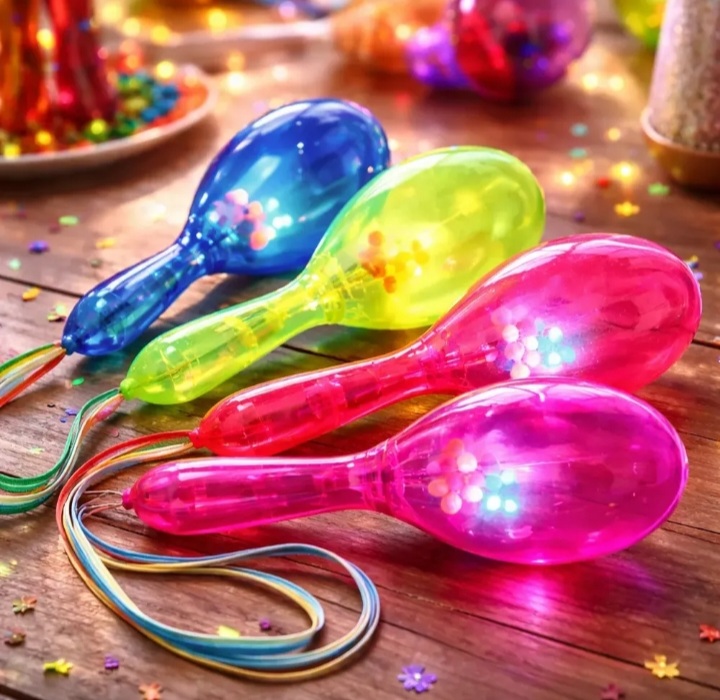 Maracas con luz