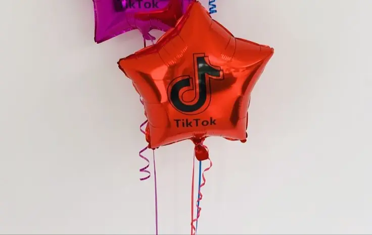 Globo estrella tik tok