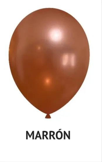 Globo Perlado R 12 x50 marrón
