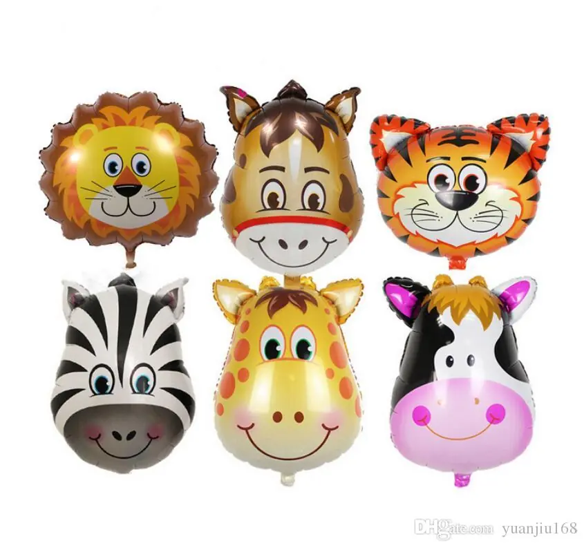 Globo animales selva 14"