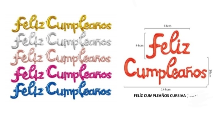 Globo Feliz Cumpeaños