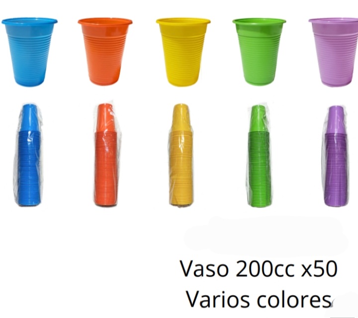 Vasos 200cc x 50