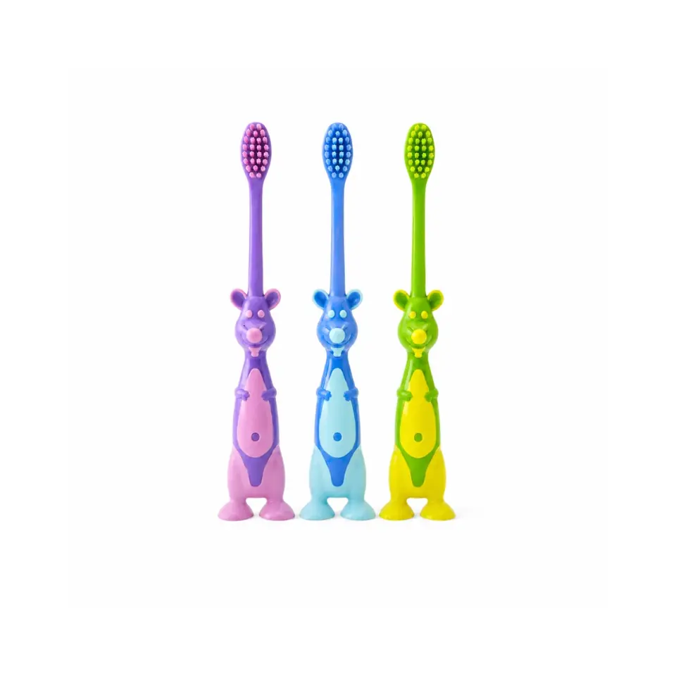 Set de 3 cepillos infantiles