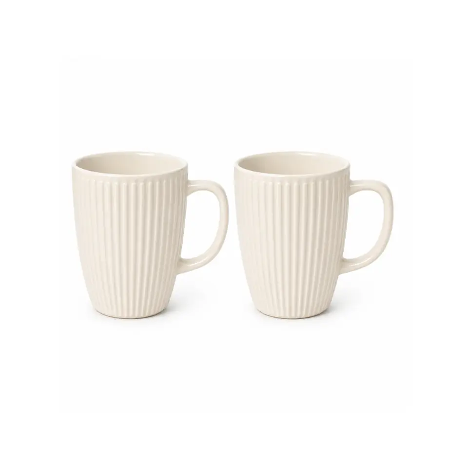 Tazas acanaladas