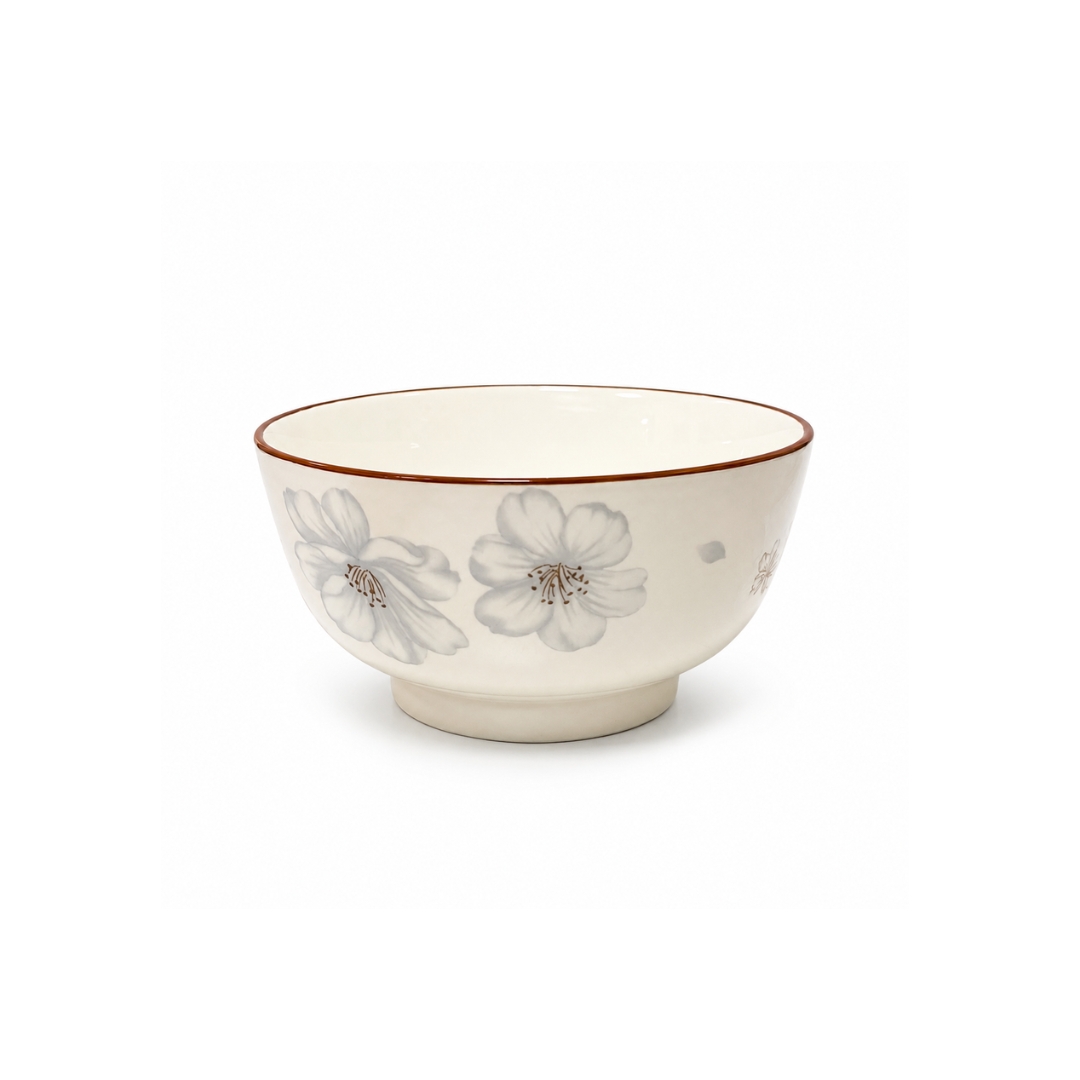 Bowl con diseño flores