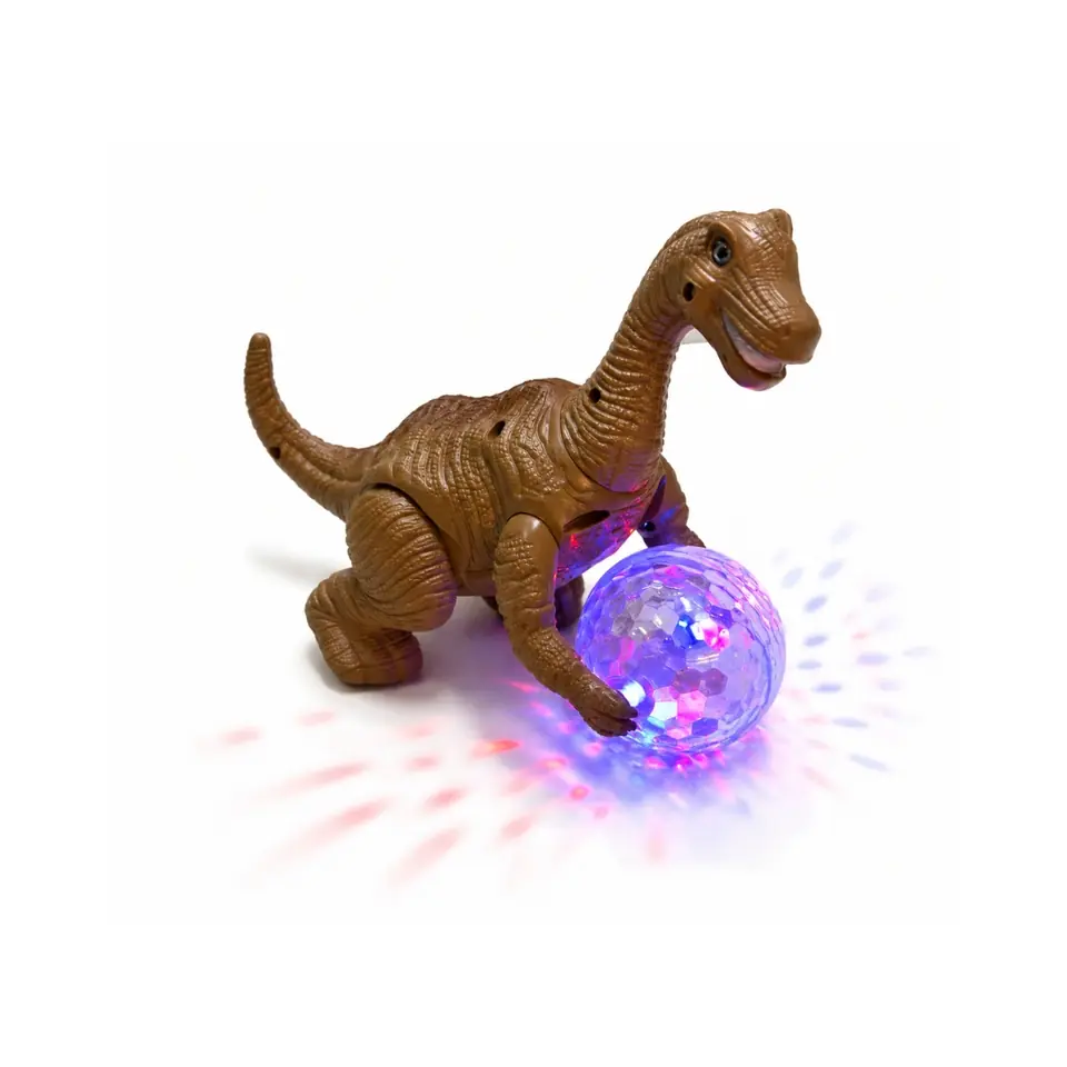Dinosaurio con luces