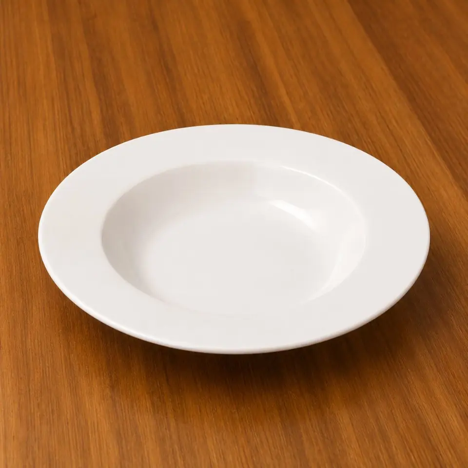 Plato hondo de cerámica