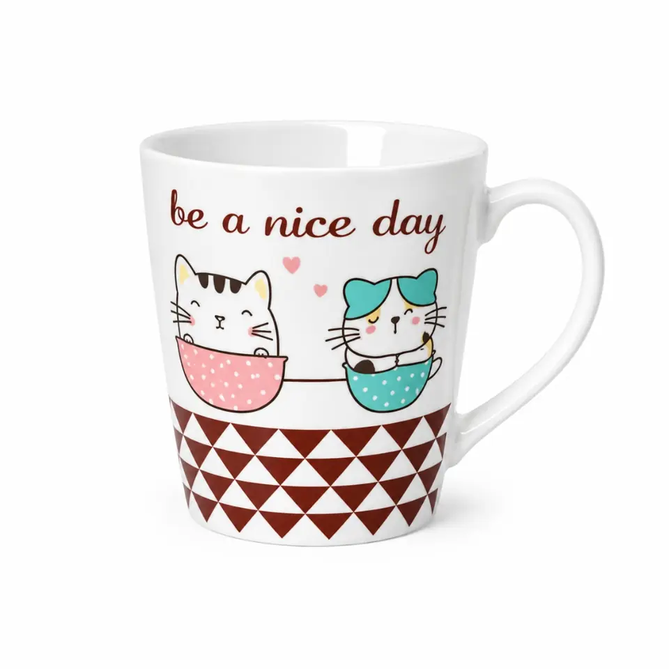 Taza de cerámica diseño gatito
