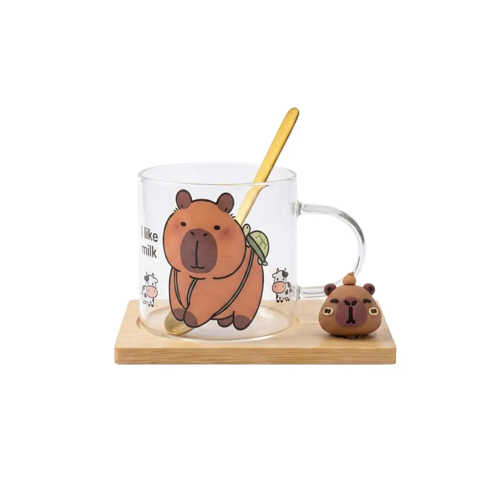 Taza de vidrio