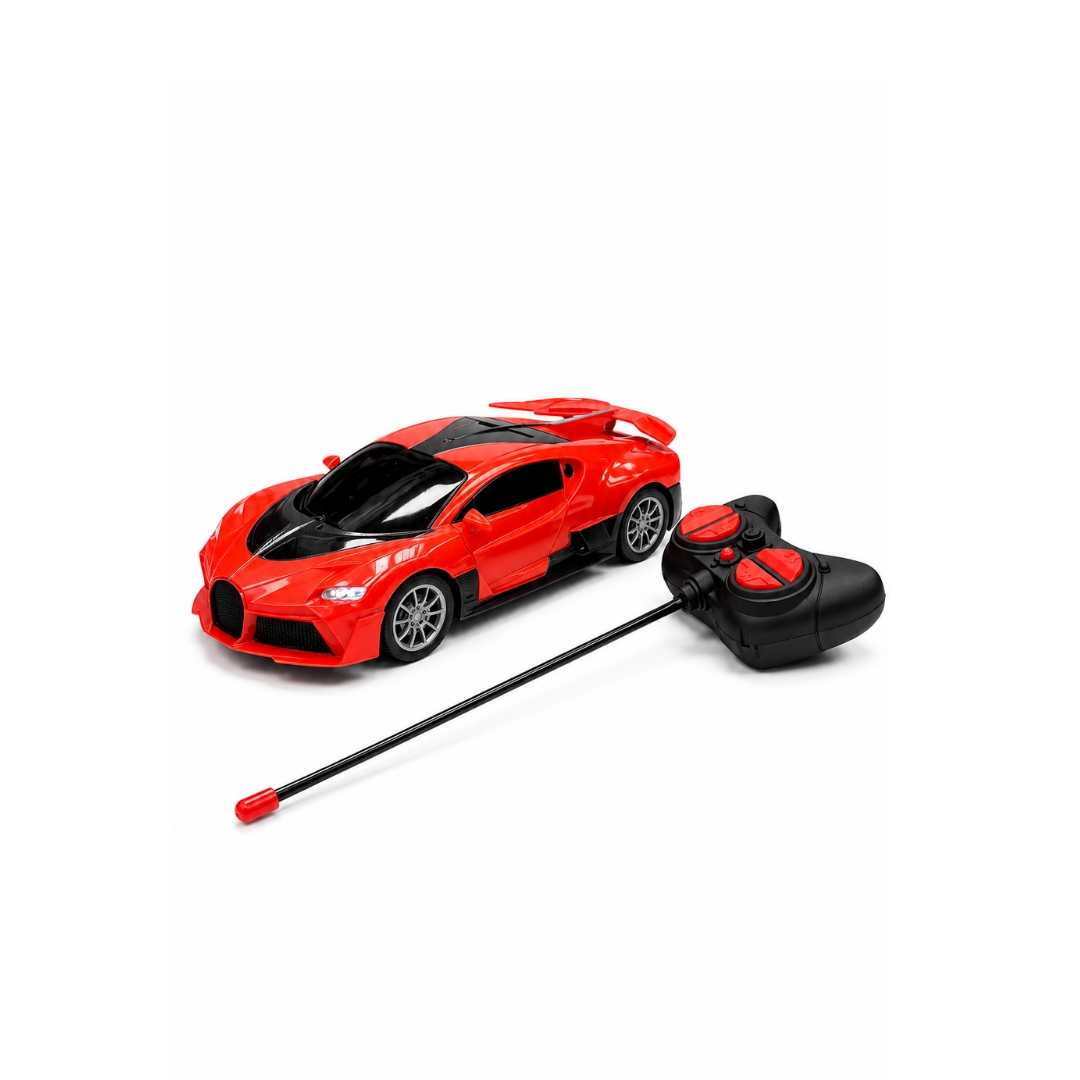 Auto deportivo con control