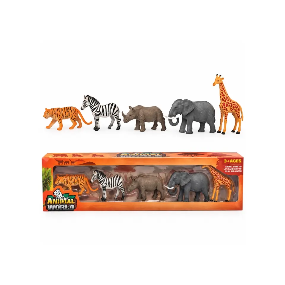 Set x5 de animales