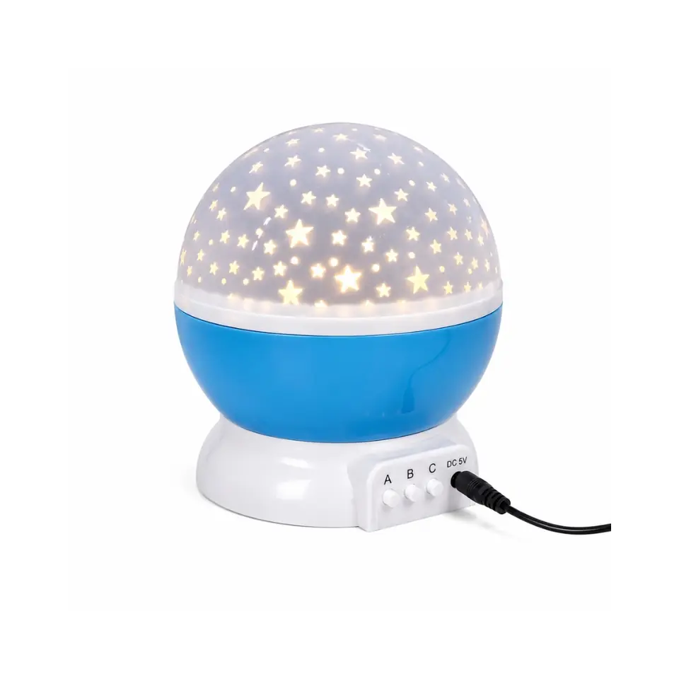 Proyector giratorio de galaxia