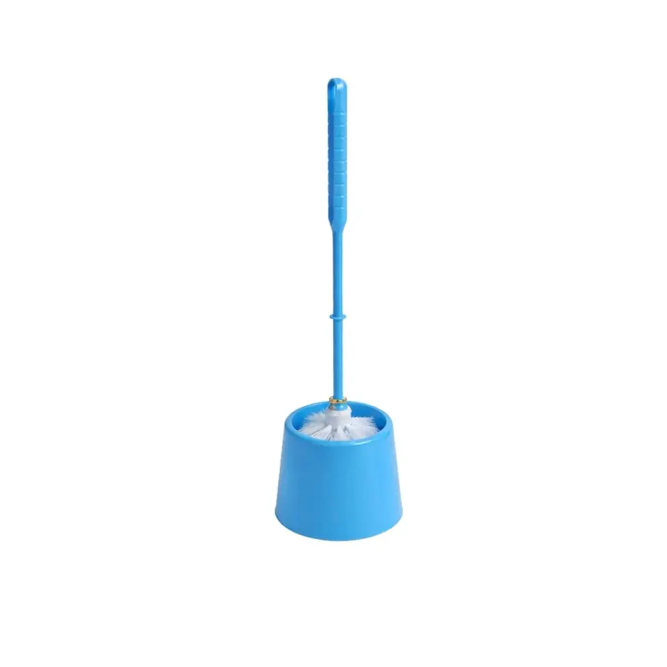 Cepillo de inodoro con base redonda