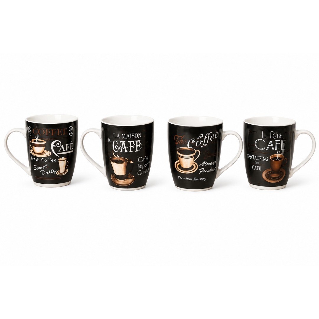 Set de cuatro tazas
