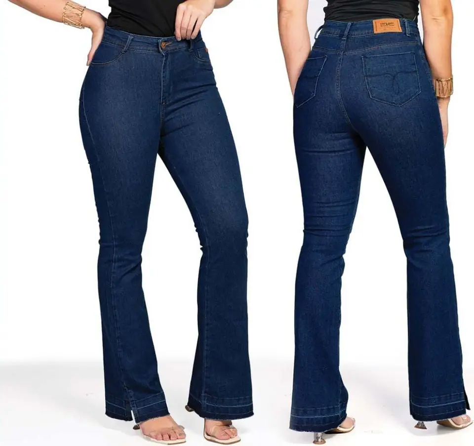 Jean semi oxford barra