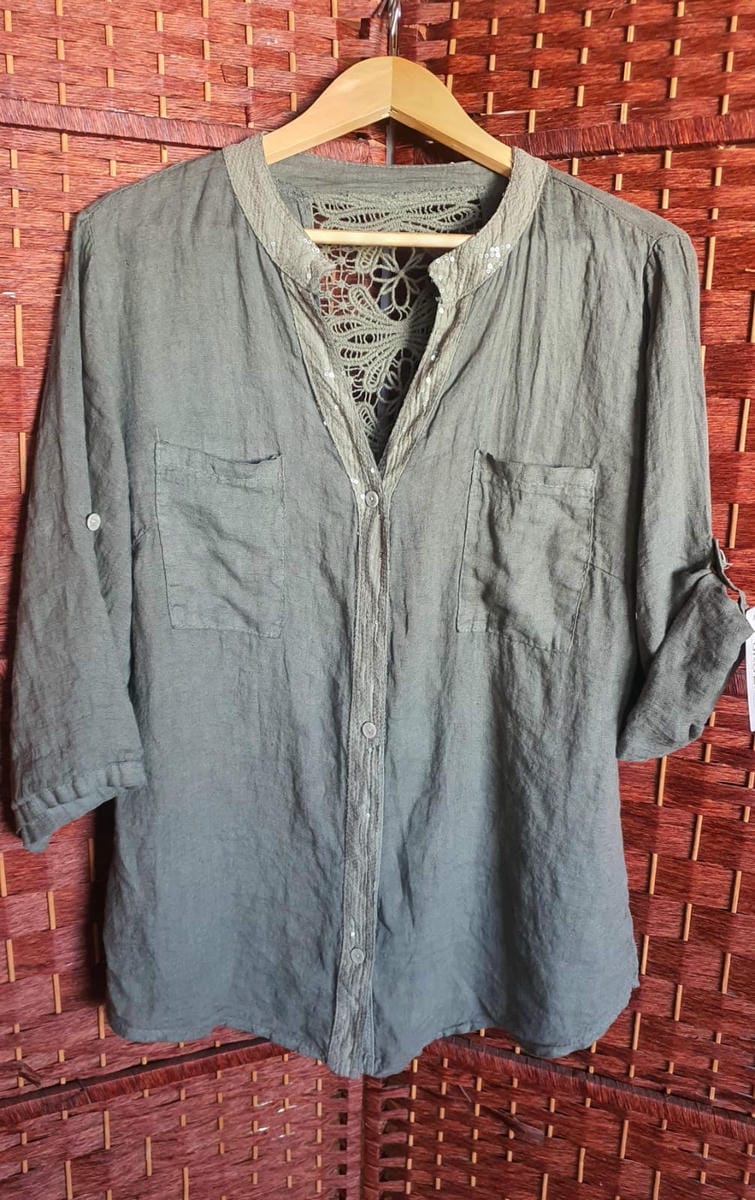 Camisa de lino