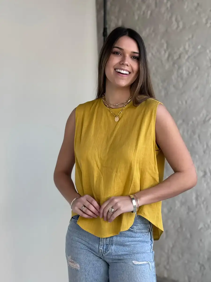 Blusa en Lino